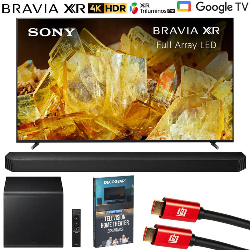 Sony Bravia XR 65" X90L 4K HDR LED Smart TV Refurbished w/ HWQ800H Soundbar System