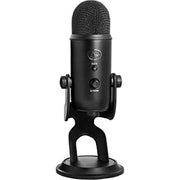 Blue Yeti USB Desk Microphone Blackout Open Box with 1 Year Warranty