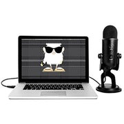 Blue Yeti USB Desk Microphone Blackout Open Box with 1 Year Warranty