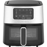 Cuisinart Air Fryer Oven 6-Qt Basket Air Fryer Steel Open Box + 1 Year Warranty