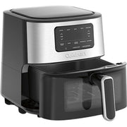 Cuisinart Air Fryer Oven 6-Qt Basket Air Fryer Steel Open Box + 1 Year Warranty