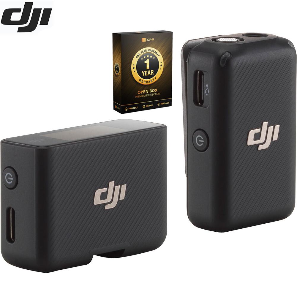 DJI Mic Compact Digital Wireless Microphone Recorder Open Box + 1 Year Warranty