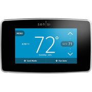 Emerson Sensi Touch Wi-Fi Smart Thermostat Black Open Box with 1 Year Warranty