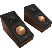 Klipsch Surround Sound Speakers DTS Walnut Pair Open Box with 1 Year Warranty
