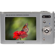 Minolta 44MP / 2.7K Ultra HD Digital Camera Silver Open Box with 1 Year Warranty