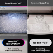 GE Profile Opal 2.0 Ultra Nugget Ice Maker with Scale Inhibiting Filter Refurbished