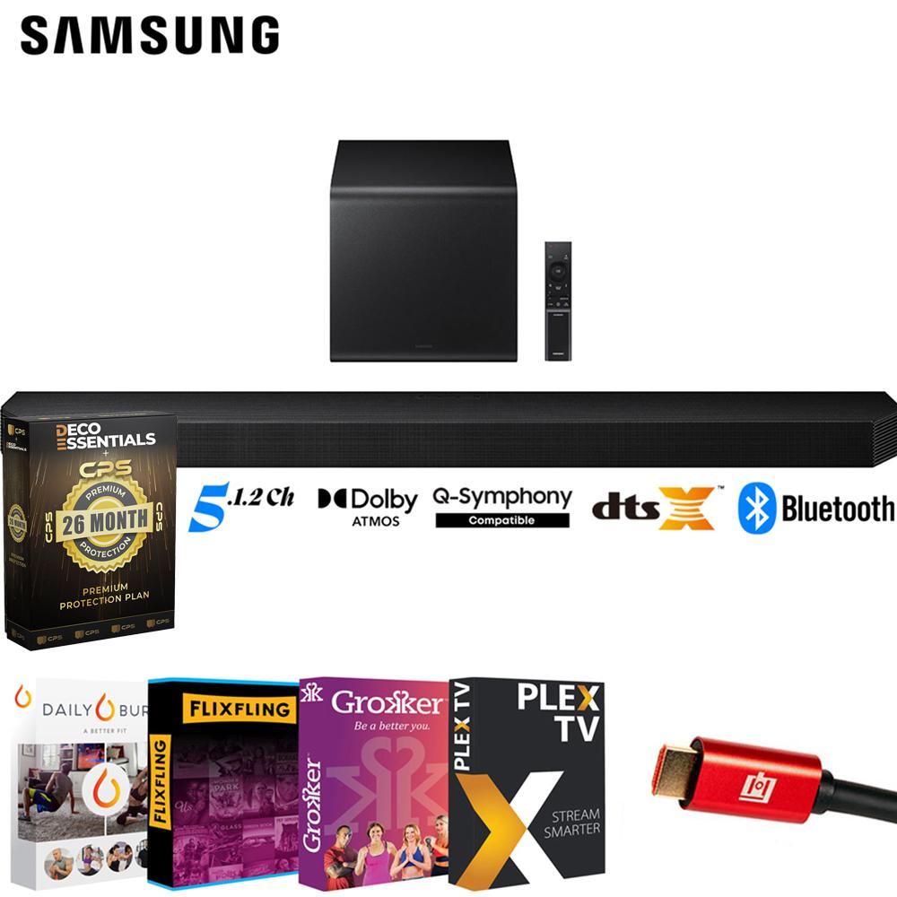 Samsung HW-Q800F 5.1.2ch Dolby ATMOS Soundbar System 2025 + 26 Months Protection Bundle