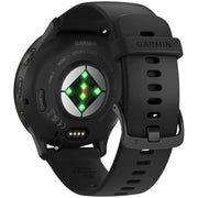 Garmin Venu 3 Fitness GPS Smartwatch Steel Bezel with Black Case + Band Bundle