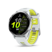 Garmin Forerunner 970 GPS Smartwatch Titanium and Yellow Band with Band Bundle
