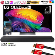 LG 65" OLED evo AI C6 4K Smart webOS TV (2026) w/ Samsung All-in-One Soundbar