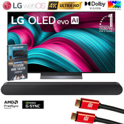 LG 55" C5 Series OLED evo 4K UHD webOS TV (2025) w/ Samsung All-in-One Soundbar