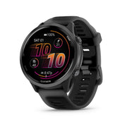 Garmin Forerunner 570 47mm GPS Smartwatch Aluminum and Black Band + Band Bundle