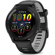 Garmin Forerunner 265 GPS Smartwatch 46mm Gray with 22mm Milanese Band Bundle