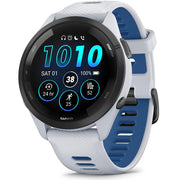 Garmin Forerunner 265 GPS Smartwatch Tidal Blue with 22mm Milanese Band Bundle