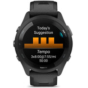 Garmin Forerunner 265 GPS Smartwatch 46mm Gray with 22mm Milanese Band Bundle