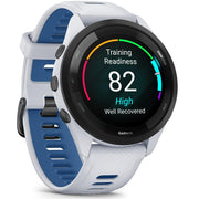 Garmin Forerunner 265 GPS Smartwatch Tidal Blue with 22mm Milanese Band Bundle