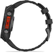 Garmin Fenix 8 47 mm AMOLED Slate Gray with Black Silicone Band with Band Bundle