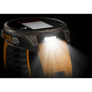 Garmin Fenix 8 47 mm AMOLED Sapphire Titanium with Orange Band + Band Bundle