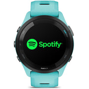 Garmin Forerunner 265 GPS Smartwatch Aqua/Black with 22mm Milanese Band Bundle