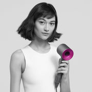 Dyson Supersonic Hair Dryer - Iron/Fuchsia - Refurbished