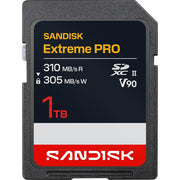 Sandisk NEW! 1TB Extreme PRO SD UHS-II V90 Memory Card, Up to 310MB/s Read (New 2026)