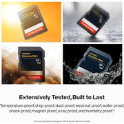 Sandisk NEW! 2TB Extreme PRO SD UHS-II V90 Memory Card, Up to 310MB/s Read (New 2026)