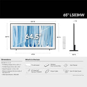 Samsung 65" The Frame Pro Neo QLED 4K TV (2026) w/ 26 Month Protection Bundle
