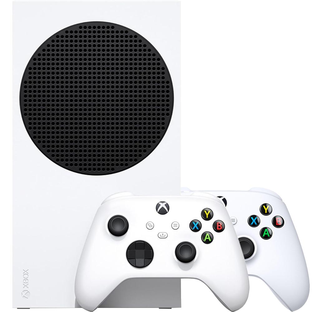 Microsoft Xbox Series S 512GB All-digital Gaming Console - White Dual Controller Bundle