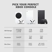 Microsoft Xbox Series S 512GB All-digital Gaming Console - White Dual Controller Bundle