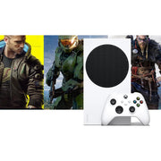 Microsoft Xbox Series S 512GB All-digital Gaming Console - White Dual Controller Bundle