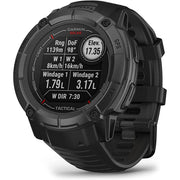 Garmin Instinct 2X Solar Rugged GPS Smartwatch Tactical Edition Blk+Band Bundle
