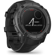 Garmin Instinct 2X Solar Rugged GPS Smartwatch Tactical Edition Blk+Band Bundle