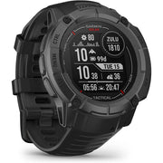 Garmin Instinct 2X Solar Rugged GPS Smartwatch Tactical Edition Blk+Band Bundle