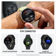 Garmin Venu 4 41 mm Health & Fitness GPS Smartwatch Slate with Nylon Band Bundle