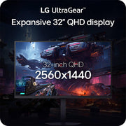 LG 32" Ultragear G6 QHD 2560x1440 200Hz 1ms 16:9 IPS Gaming Monitor, Black