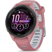 Garmin Forerunner 265S GPS Smartwatch Light Pink/Whitestone + Nylon Band Bundle