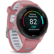 Garmin Forerunner 265S GPS Smartwatch Light Pink/Whitestone + Nylon Band Bundle