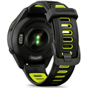 Garmin Forerunner 265S GPS Smartwatch Black/Amp Yellow with Nylon Band Bundle