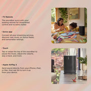 Sonos Move Battery-powered smart speaker, Wi-Fi and Bluetooth- Black - Refurbished