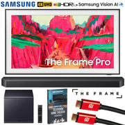 Samsung 65" The Frame Pro 4K Neo QLED Mini LED TV (2025) w/ Q-Series Soundbar Bundle