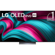 LG 77" C5 Series OLED evo 4K UHD webOS TV (2025) + Samsung Q-Series Soundbar Bundle