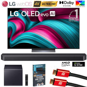 LG 65" C5 Series OLED evo 4K UHD webOS TV (2025) + Samsung Q-Series Soundbar Bundle