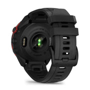 Garmin Approach S70 47 mm Premium GPS Golf Watch Black Band + Nylon Band Bundle