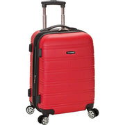 Rockland Melbourne Hardside 20" Expandable Spinner Carry-On Luggage, Red (F145)