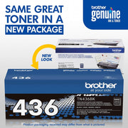 Brother Super High-yield Toner Cartridge, Black (2-Pack) 6,500 pages + Printer eBook