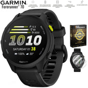 Garmin Forerunner 70 Black with 26 Month Protection and Screen Protector