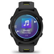 Garmin Forerunner 170 Music Black/Amp Yellow with Charging Dock Bundle