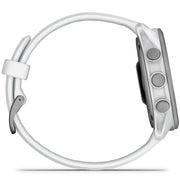 Garmin Forerunner 170 Music Whitestone/Cloud Blue with Charging Dock Bundle