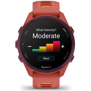 Garmin Forerunner 170 Music Red Pink/Mango with Charging Dock Bundle