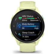 Garmin Forerunner 70 Citron with Deco Essentials Charging Dock Bundle